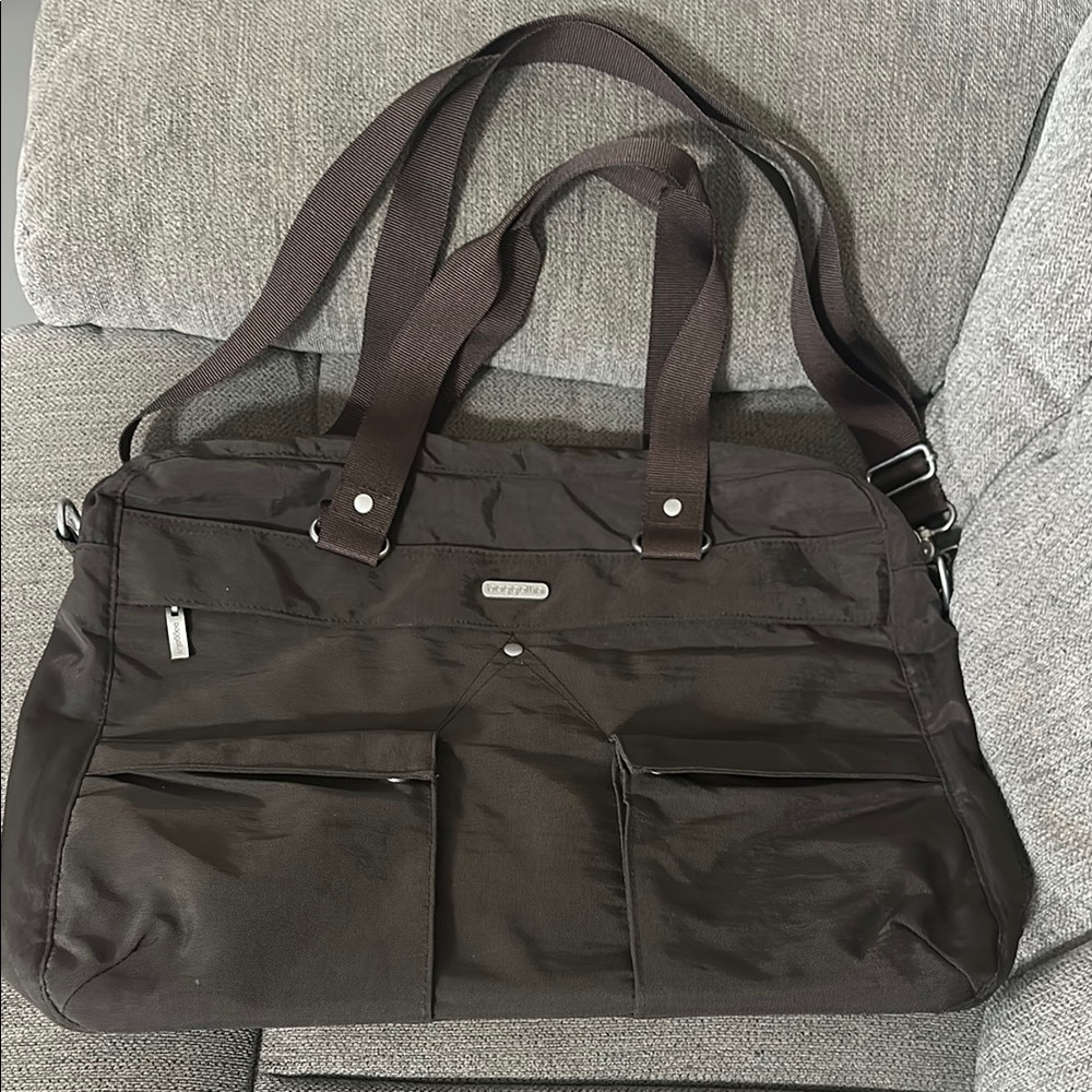 Baggalin Brown Messenger Bag